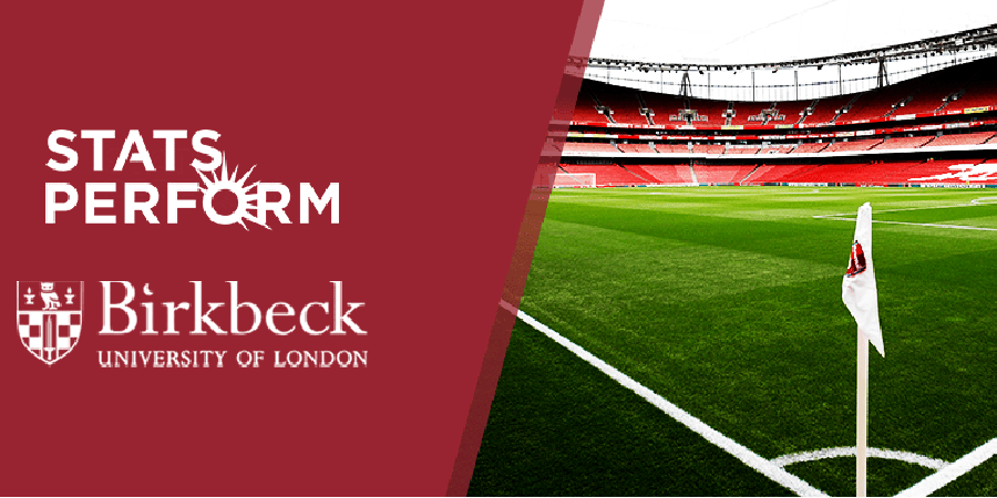 Collaboration between Stats Perform and Birkbeck's football analytics team continues.