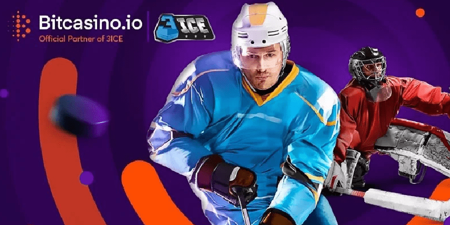 Bitcasino joins forces with the new hockey league 3Ice.